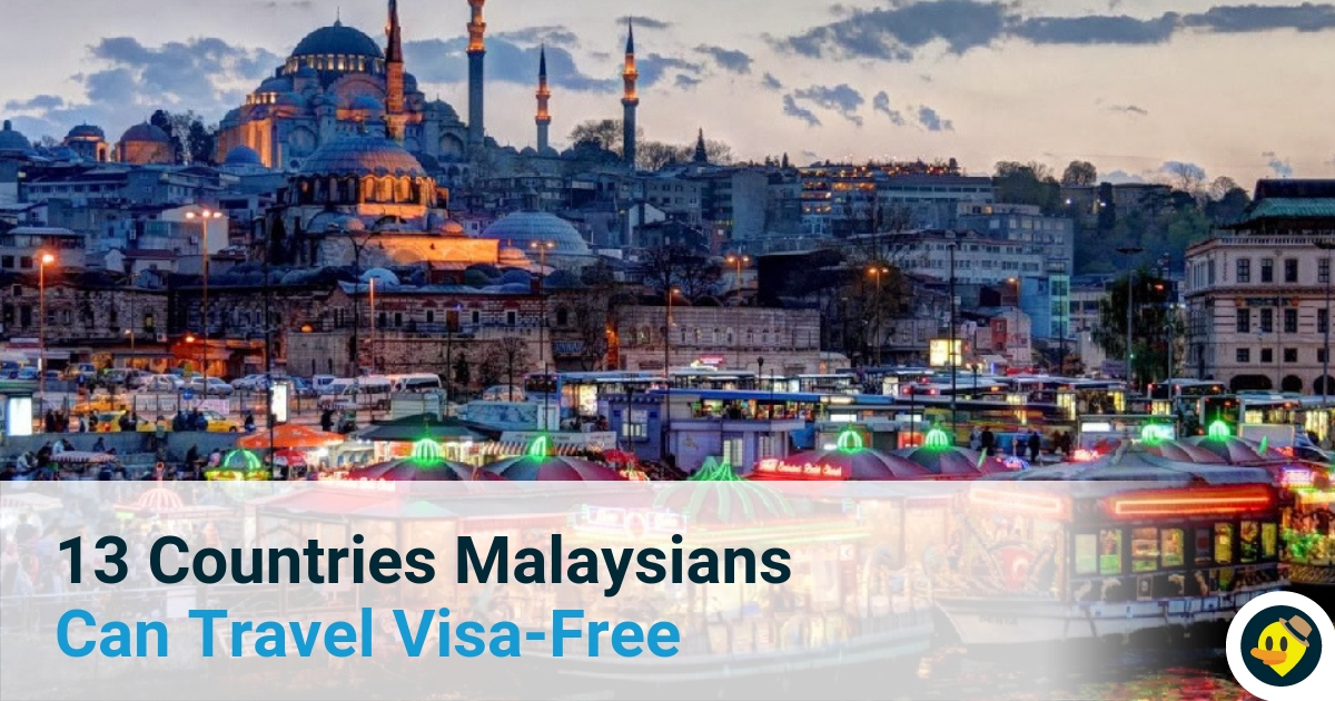 13 Countries Malaysians Can Travel Visa-Free Featured Image