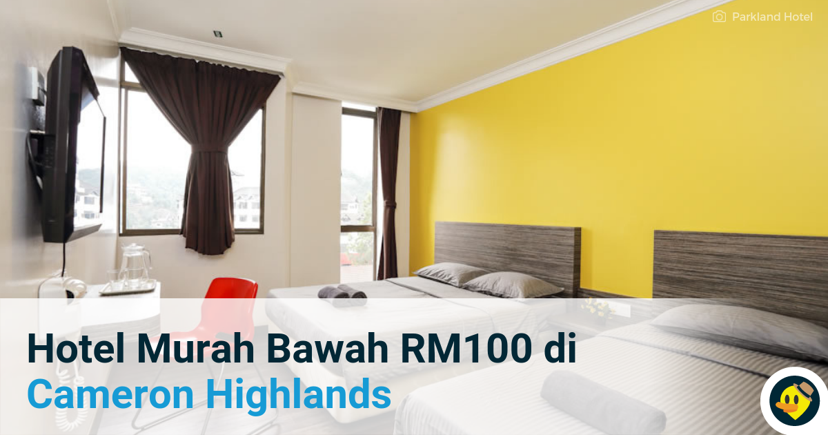 Hotel Murah di Cameron Highlands Bawah RM100 Featured Image