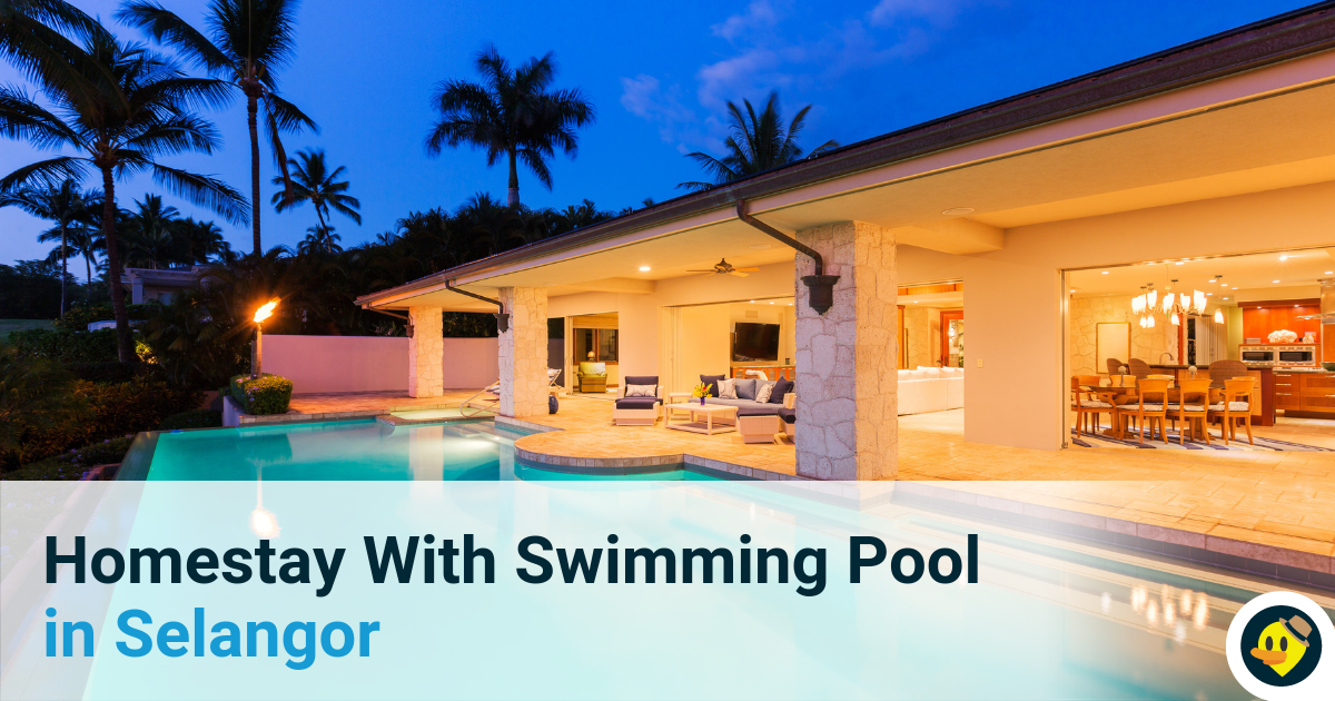 Homestay With Swimming Pool in Selangor Featured Image