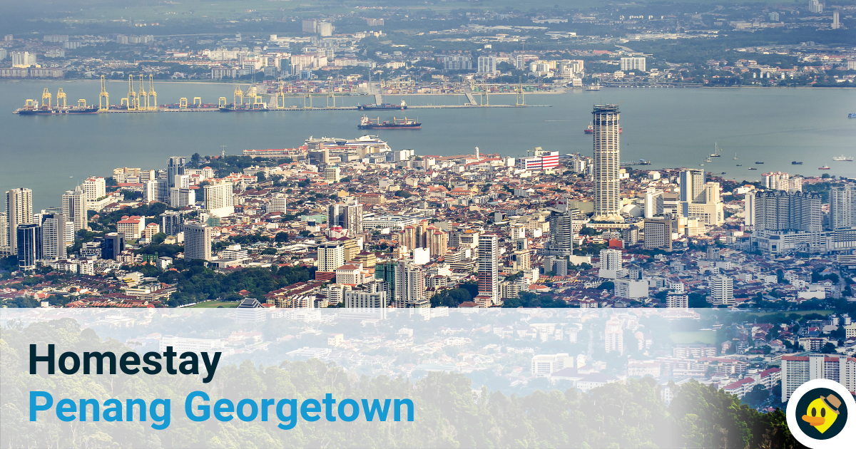 19 Senarai Homestay di Penang Georgetown Featured Image