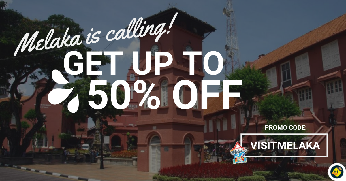 Get 50% OFF Your Stay - Visit Melaka Year 2019 Featured Image