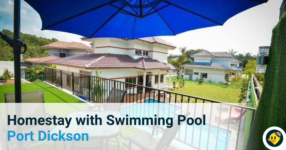 16 Best Port Dickson Homestay with Swimming Pool Featured Image