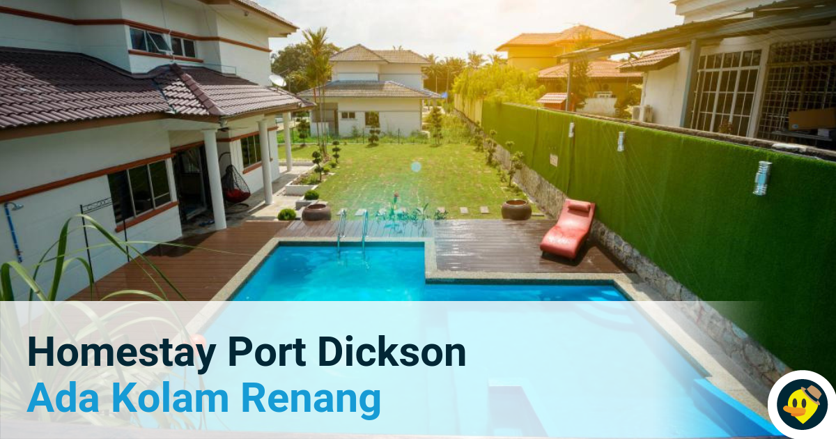16 Homestay Port Dickson Ada Kolam Renang Featured Image