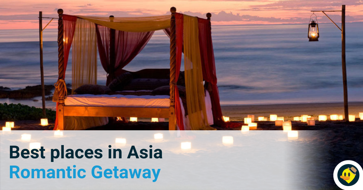 Best Places In Asia For a Romantic Getaway Featured Image