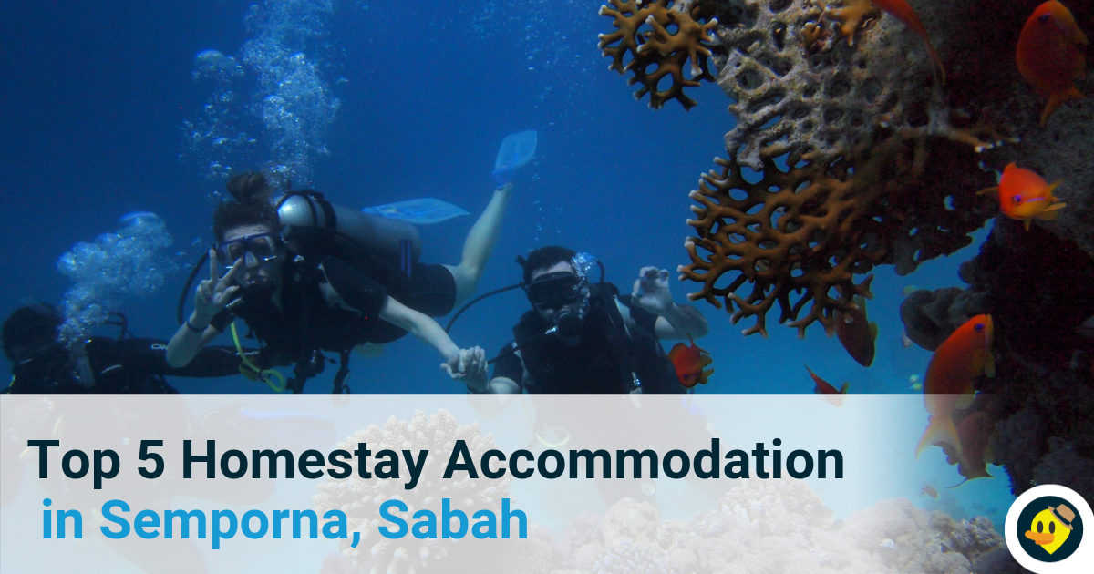 Top 5 Homestay Accommodation In Semporna Sabah Featured Image